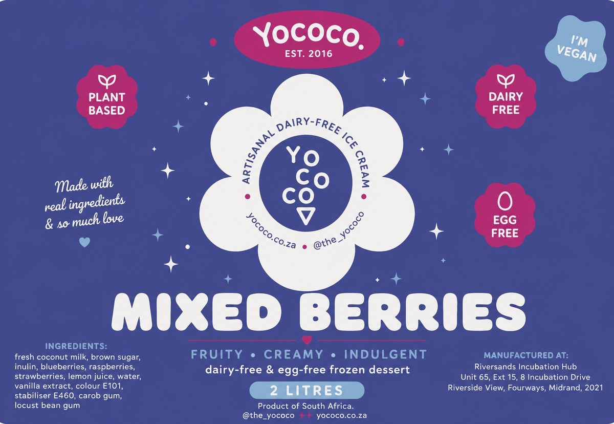 Mixed Berries Blue Label