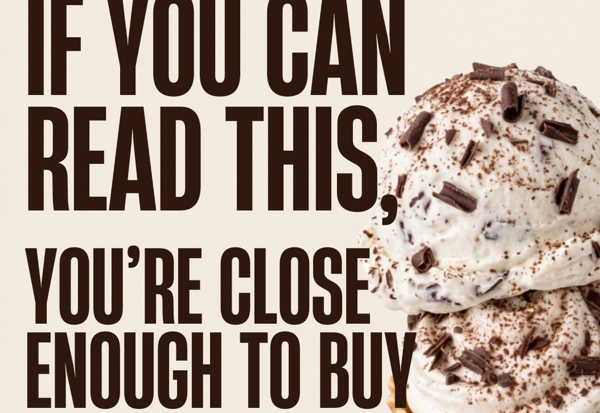 Ice Cream Read This Poster